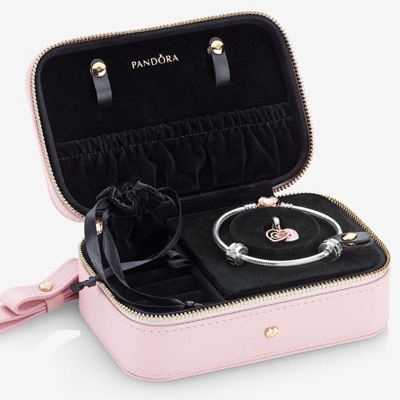 PANDORA Fun In Love Bracelet Gift Set Rose 7.5” - Picture 3 of 8